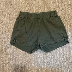 Green shorts